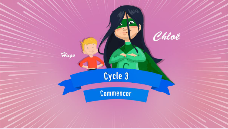 Jeu des super héros cycle 3